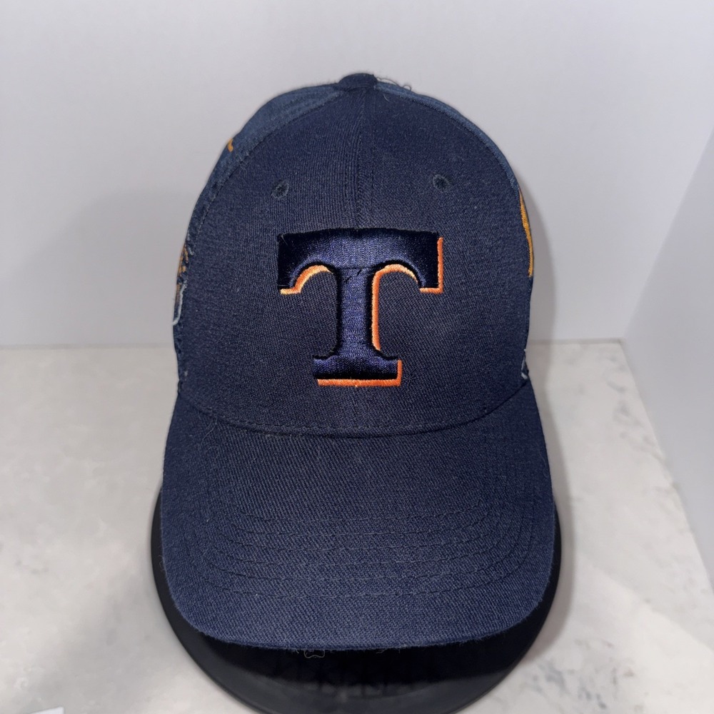 Tennessee Vols Smokey Dog navy Orange Hat Cap Top of the World Varsity one fit